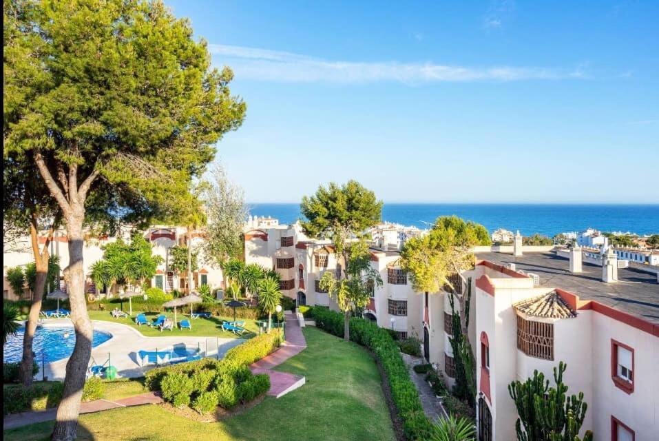 Fully Air Conditioned Riviera Apartment Mijas Costa Málaga Buitenkant foto